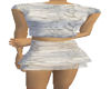 White Lace Layered Skirt