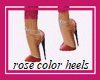Rose colopr Heels