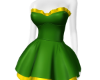 AS Green Gold Dress