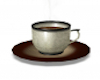 Steaming Coffee mug