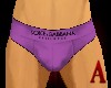 [A] D&G Underwear Purple