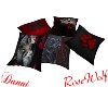~DRW~ WolfRose Pillows