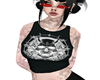 Skull Crop Tank *Rodent*