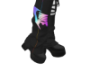*N!KE Grey Boots