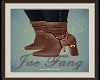 JF BOOTS CHAINED BROWN