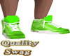 Lime Green Sneakers #Qly