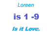 Loreen / is it Love