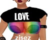 !Pride Love Sheer TShirt