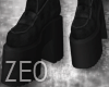 ZE0 Black Loafers