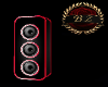 BZ🌹Red Neon Speakers