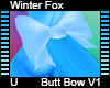 Winter Fox Butt Bow V1
