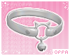 ୨୧ cat choker | wht