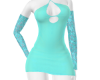 Stacy's Teal Dress