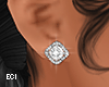 E. Diamond Stud Earrings