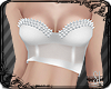 !SL l Silver Spiked Top