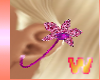 W~ Left Pink Earring