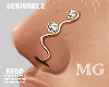 nose piercing piece