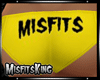 Misfits Panties Yellow 