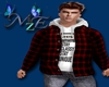 MzE Plaid Hoodie