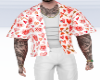 Red V Day Shirt +Tattoo