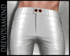 Dd- White Flame Pants