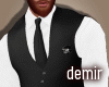 [D] Romantic black suit