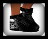 Boots Skull black