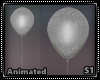 Silver Glitter Balloon 1