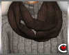 *SC-Scarf Brown F