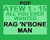 RAG 'N' BONE MAN - All