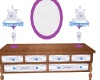 rose bdroom dresser