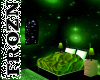 Spacey green bedroom