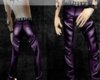 PURPLE Leather pantS