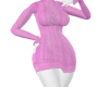 Pink Sweater Dress