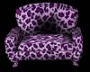 Kissn Purp Cheetah Chair