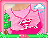 Y. Supergirl Bib