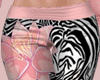 E* Pink Floral Zebra Pan