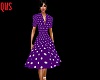 Purple 50's Dress