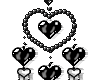 Black Hearts Dangle