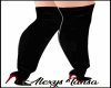 Boots Black Red