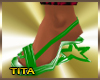 iTC Green Star Sandals