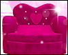 princess heart chair