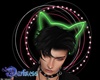 Green Neon Cat Ears