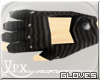 .xpx. Striped Gloves