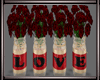 *L* V-Day Roses Jars
