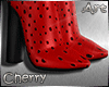 PARTY Boots red