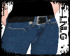L:LG Bottom-Jeans Blue
