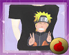 Naruto Black Tee