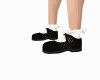 ch)kid black shoes+ sock