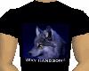 (CdL) black wolf t-shirt
